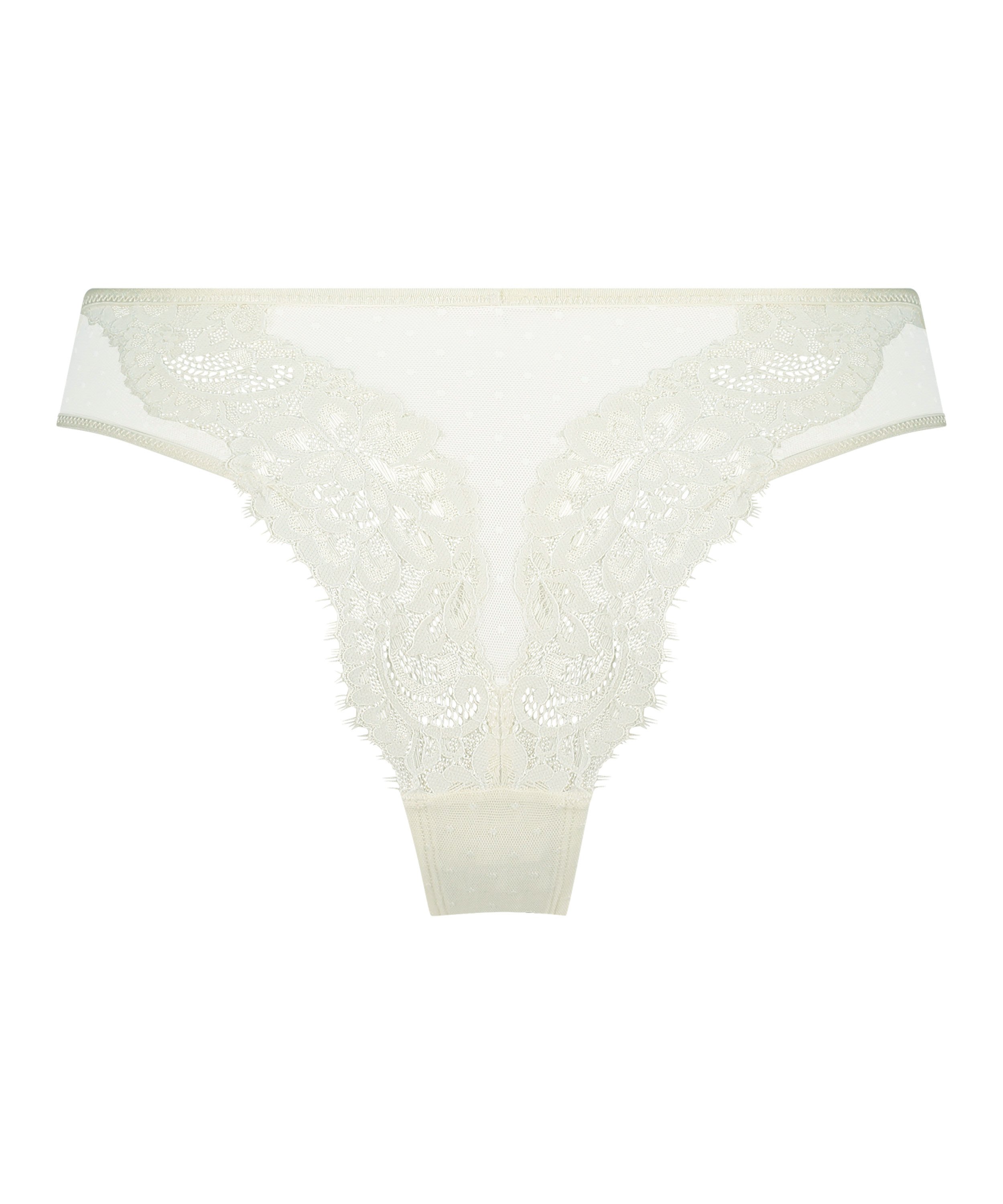 Majtki brazylijskie Harmony, Biały, main