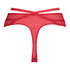 Wysokie stringi Curvy Bonnie, Czerwony