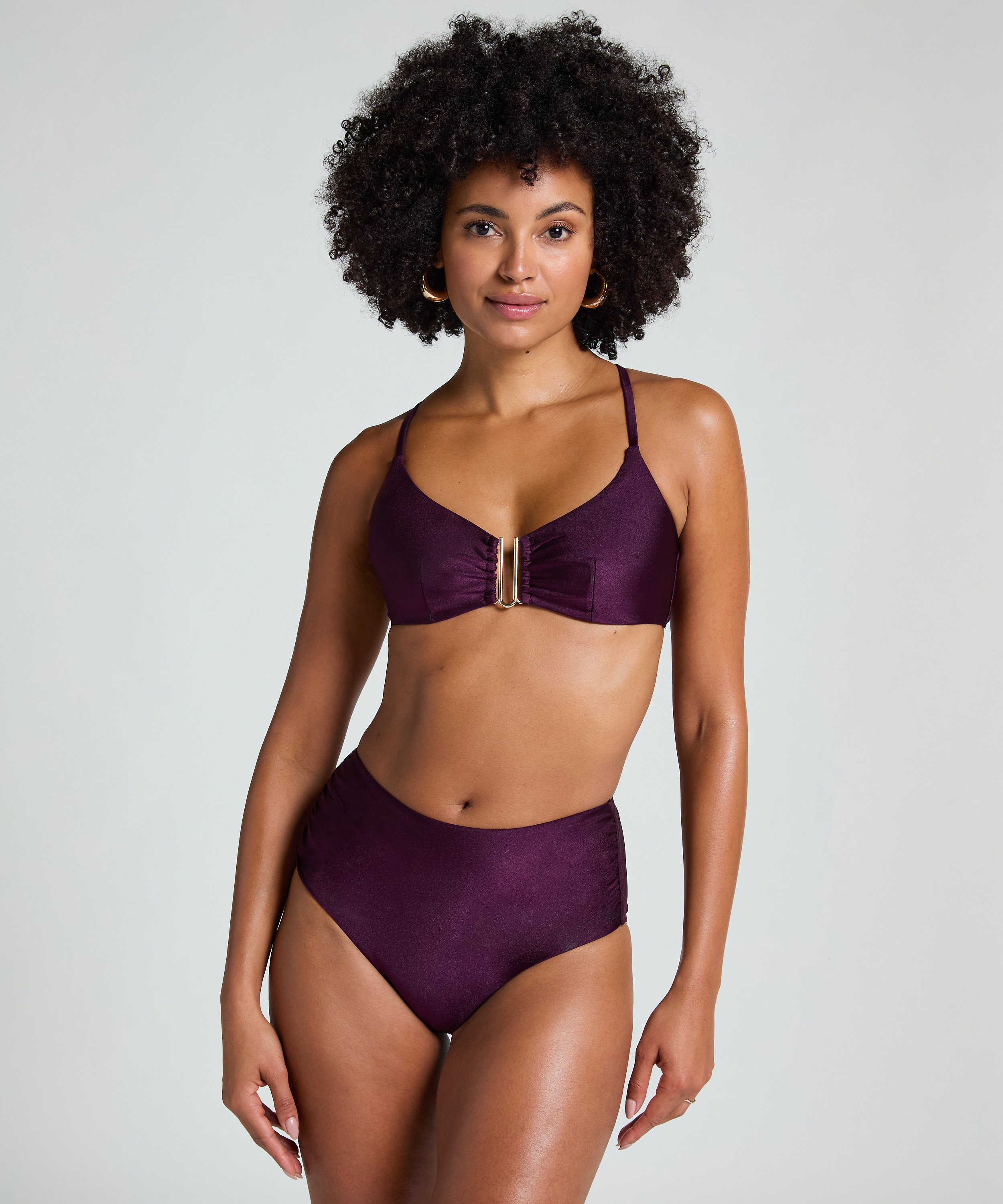 Kr&oacute;tka g&oacute;ra od bikini Costa, Fioletowy, main