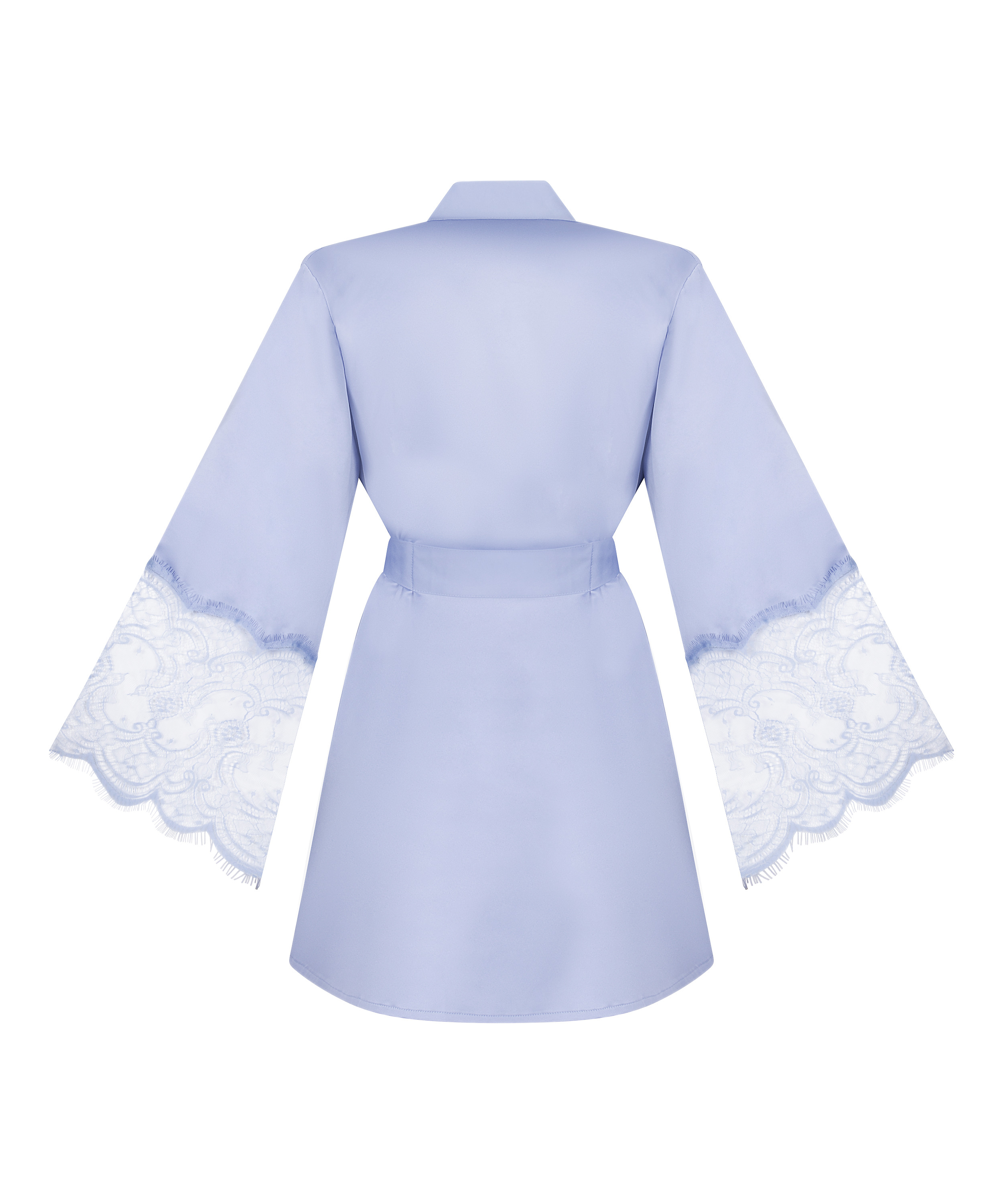 Satynowe kimono, Fioletowy, main