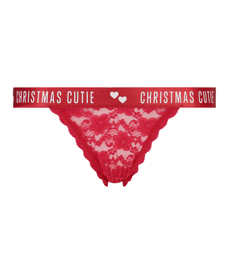 Dancer Thong, Czerwony