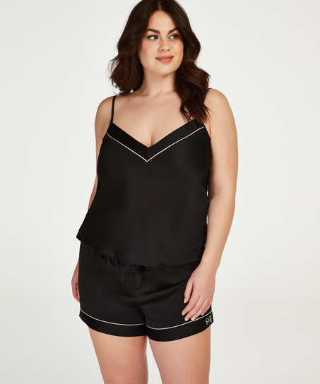 Satynowa kokarda, Czarny