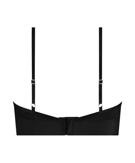 Biustonosz bralette Remi, Czarny