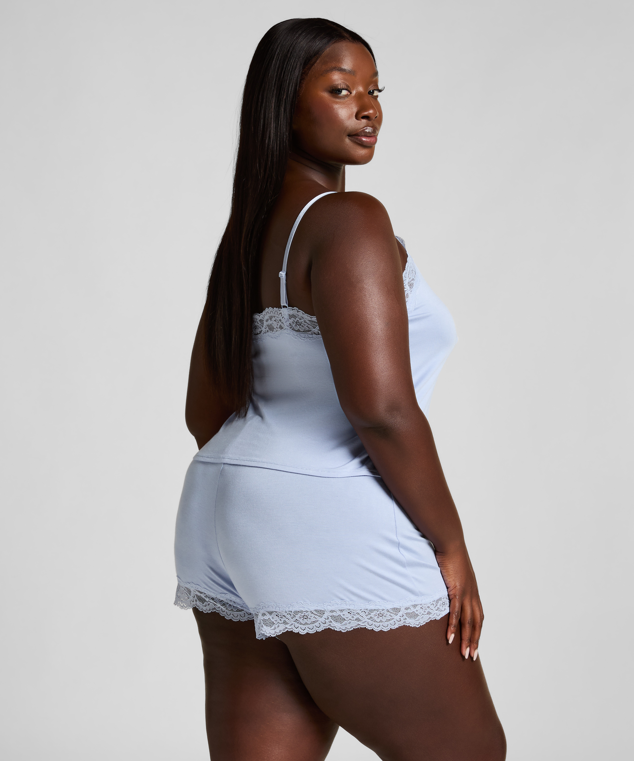 Zestaw piżamowy, Niebieski, main