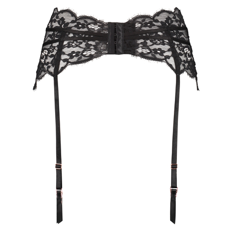 Podwiązki Poppy, Czarny