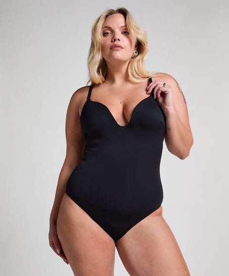 Str&oacute;j kąpielowy Neoprene, Czarny
