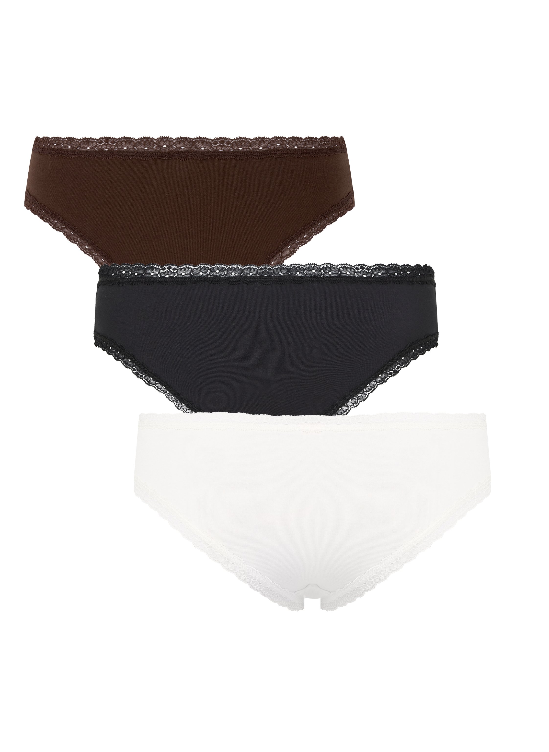 3-pak Georgia, Biały, main