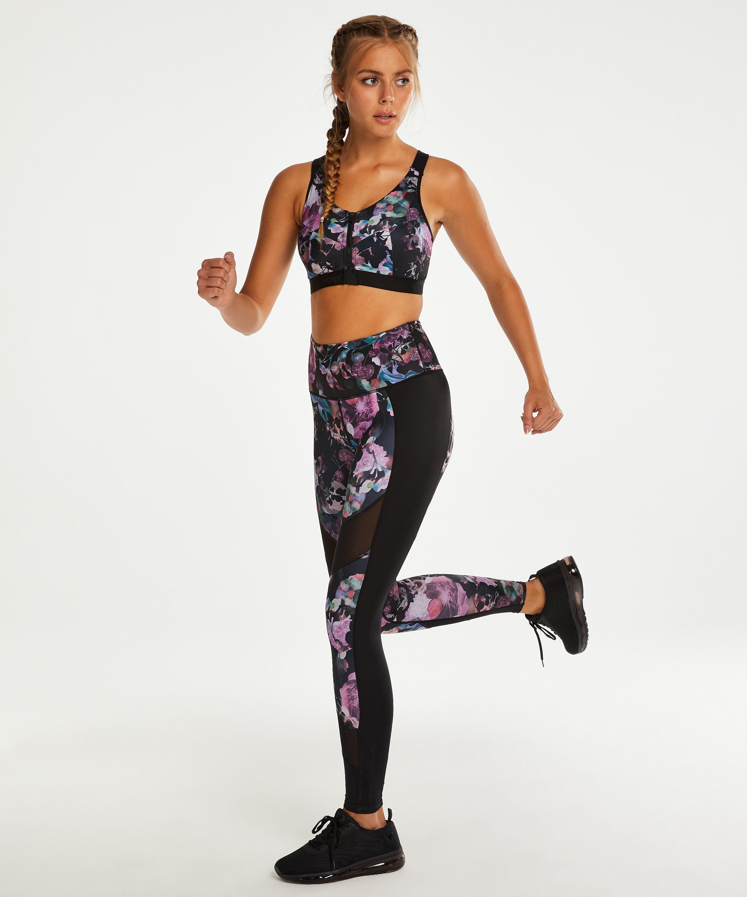 Biustonosz sportowy HKMX All Star Level 3, Czarny, main