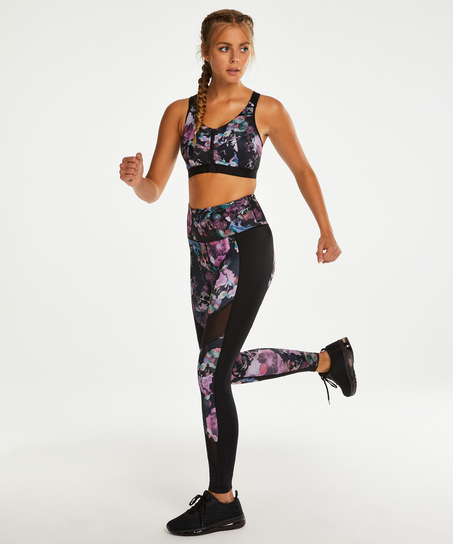 Biustonosz sportowy HKMX All Star Level 3, Czarny