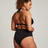 Góra od bikini typu bandeau Luxe, Czarny