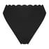 Majtki Bikini Rio Scallop, Czarny