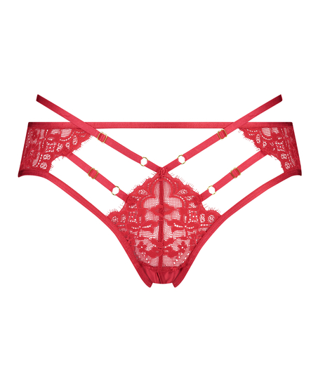 Brazyliany z otwartym krokiem Iggy, Czerwony