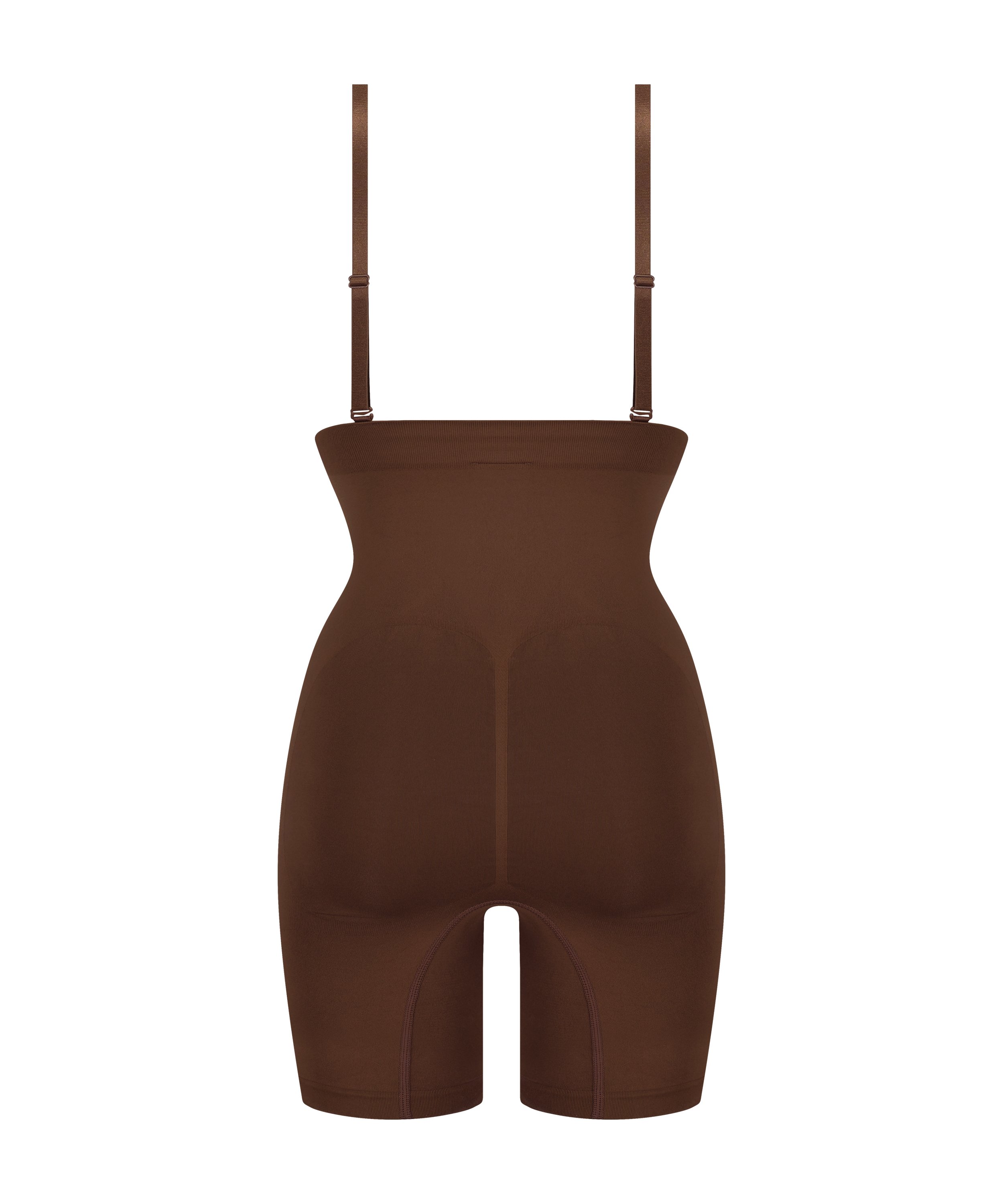 Bezszwowe i wyszczuplające uda, Brązowy, main