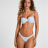 Figi Bikini Highleg Amalfi, Niebieski