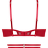 Biustonosz bralette Pleasure, Czerwony