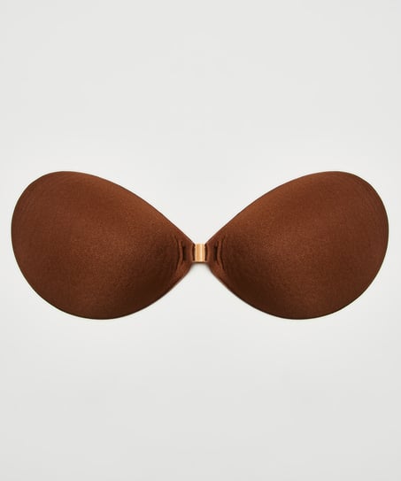 Biustonosz samoprzylepny, Brązowy