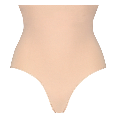 Firming high waisted brief - Level 2, Beżowy