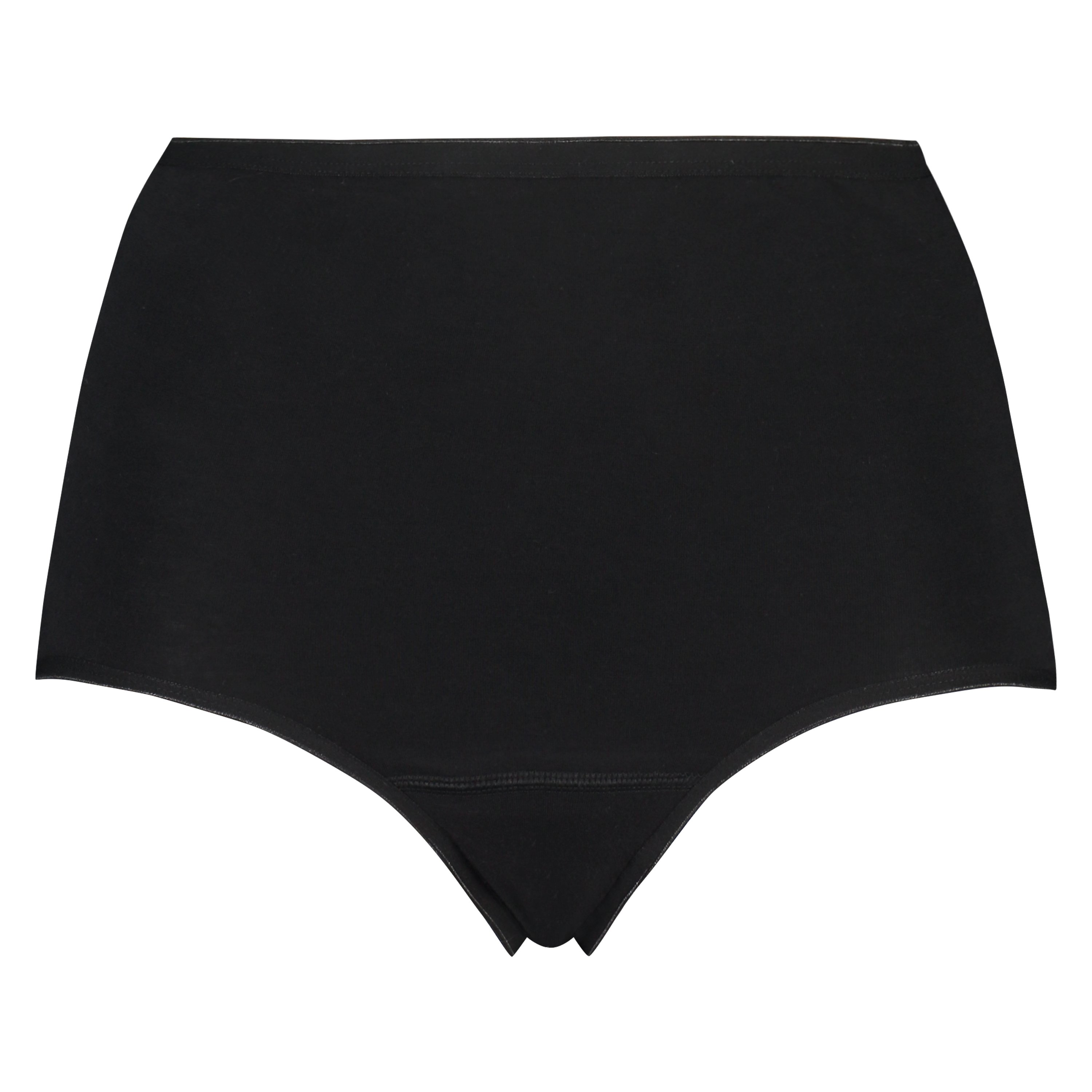 Bawełniane majtki maxi Superslip, Czarny, main