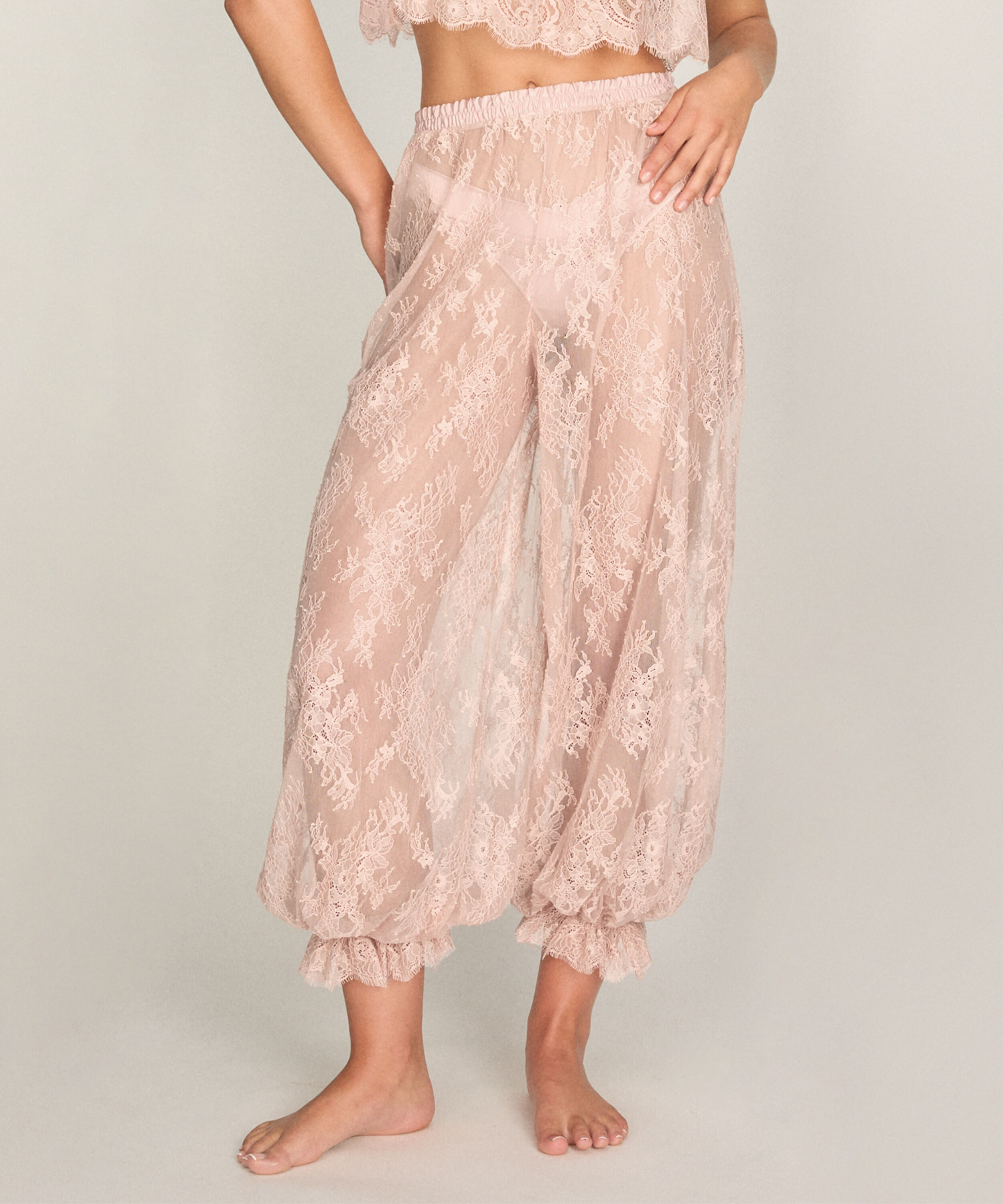 Jogger Allover Lace Legacy, R&oacute;żowy