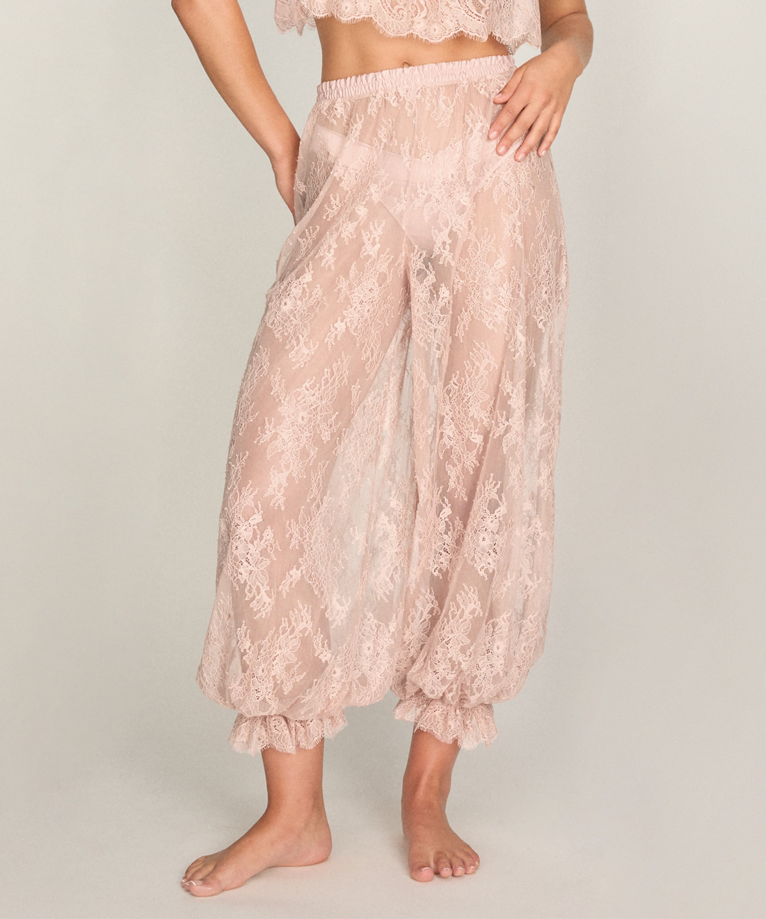 Jogger Allover Lace Legacy, R&oacute;żowy, main