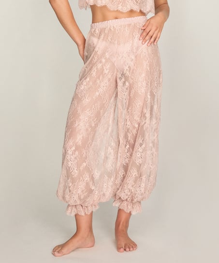 Jogger Allover Lace Legacy, R&oacute;żowy