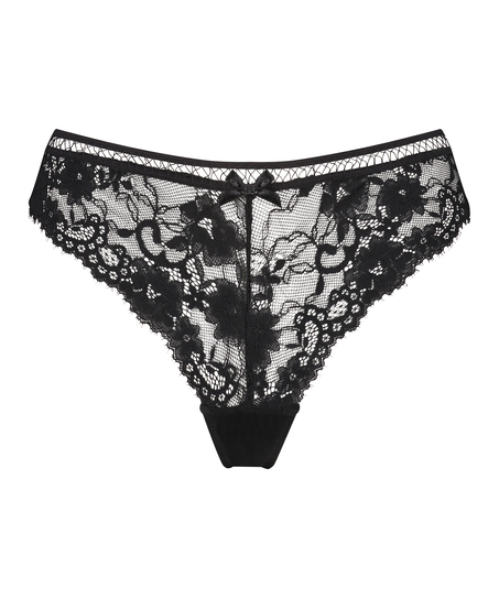 Stringi z niskim stanem Gianni, Czarny