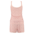 Ditsey rib jersey PJ short set, R&oacute;żowy