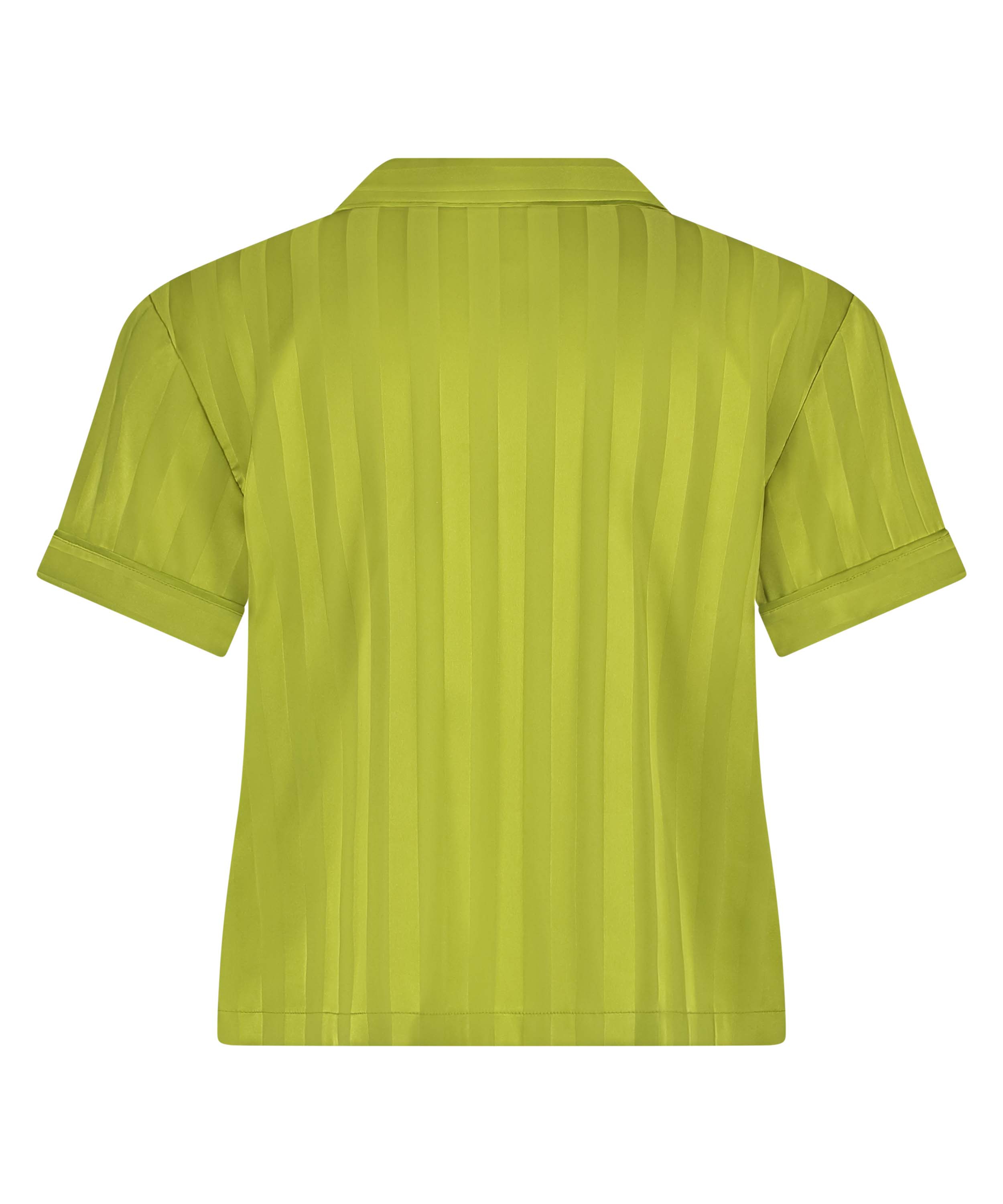 Satynowa narzutka Peppers z kr&oacute;tkim rękawem, Zielony, main