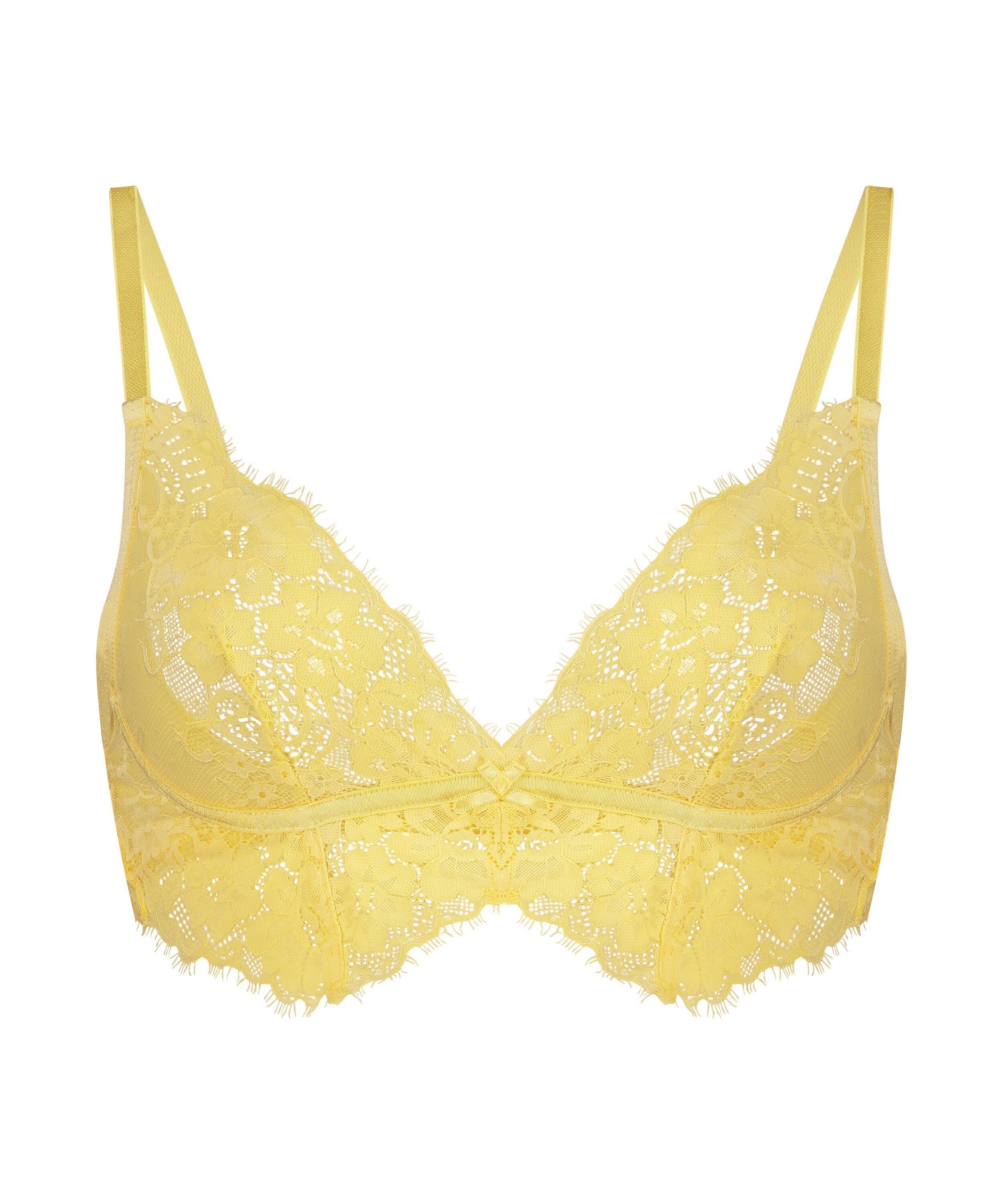 Biustonosz bralette Milaan, Ż&oacute;łty