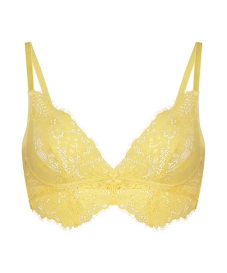 Biustonosz bralette Milaan, Żółty