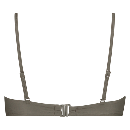 Tribe padded bandeau bikini top, Zielony