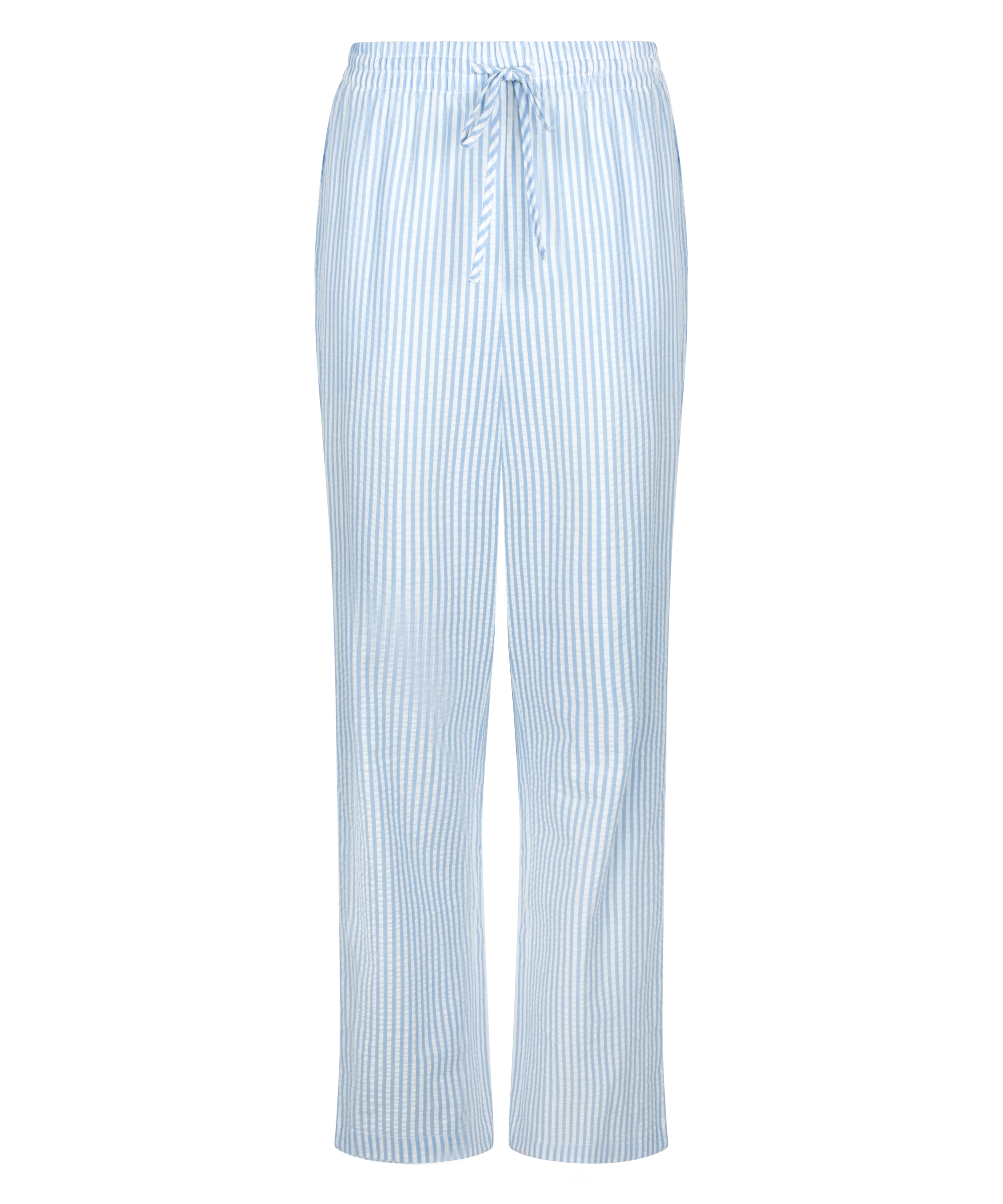 Spodnie piżamowe bawełniane, Niebieski, main