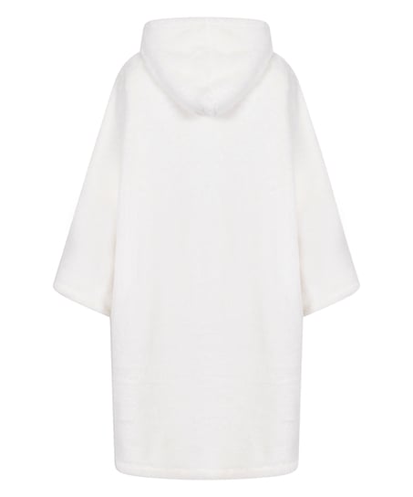 Polarowa sukienka Snuggle, Biały