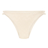 Majtki Bikini Crochet, Biały