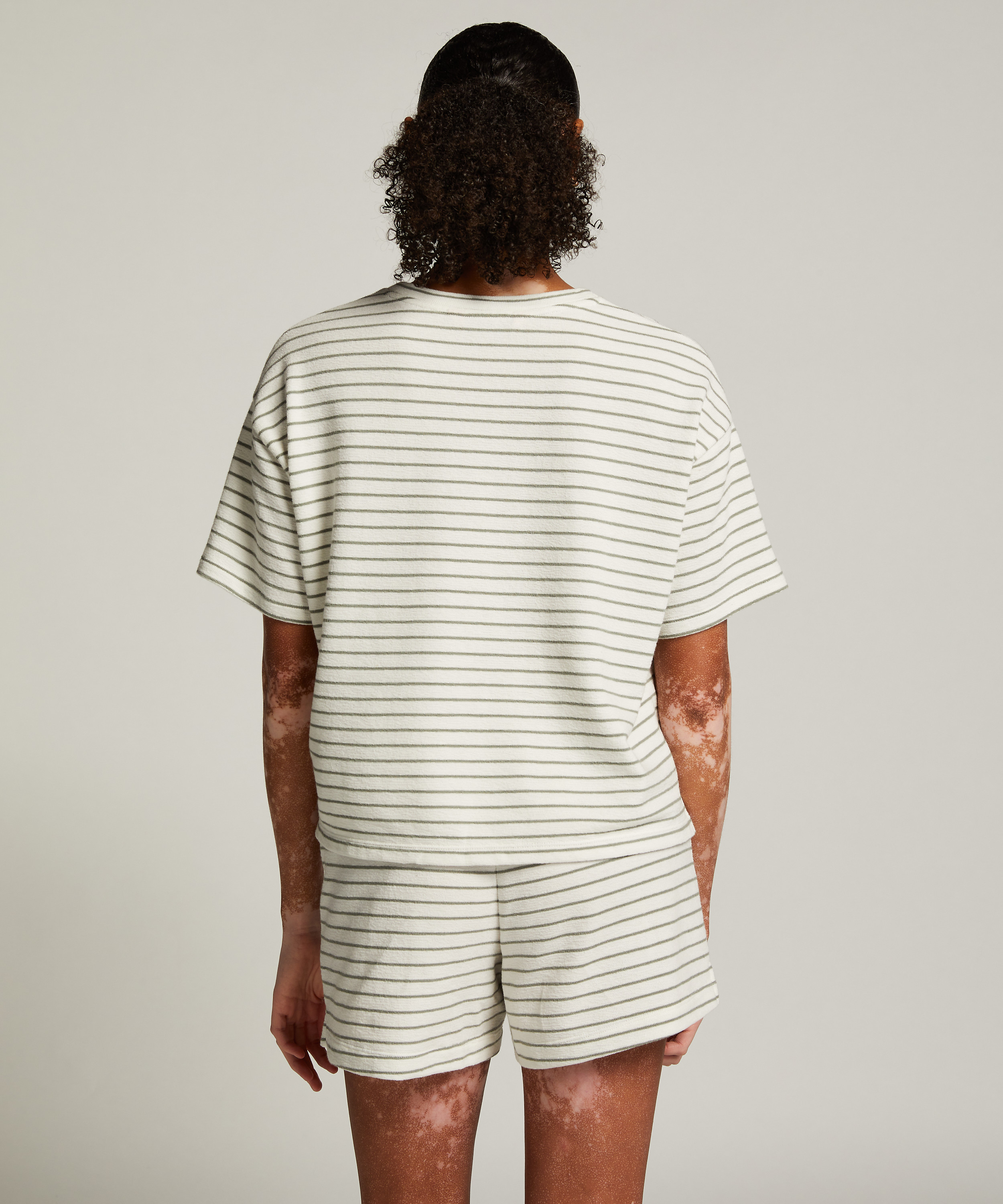 Bawełniane spodenki, Biały, main