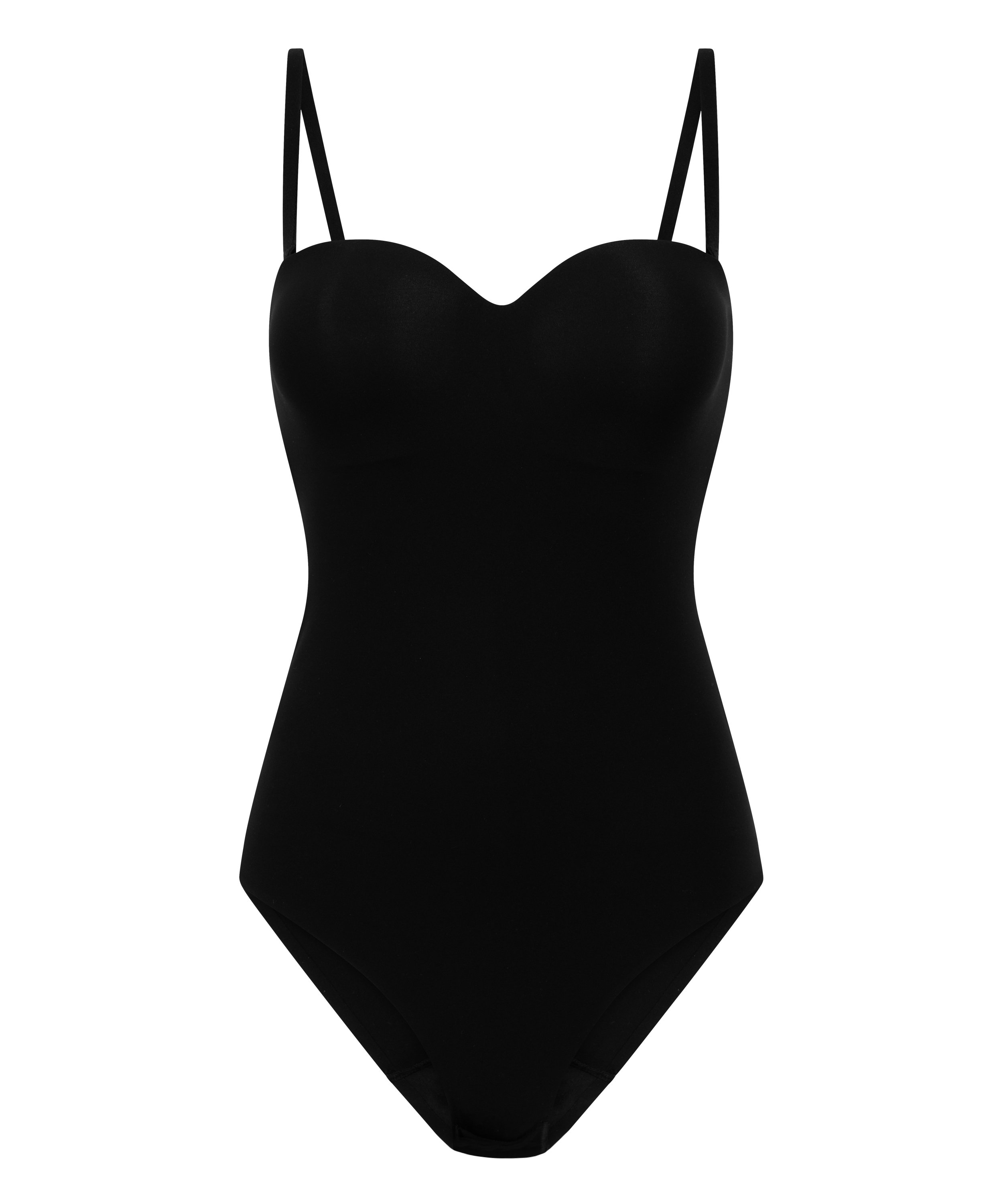Usztywniane Body Smooth, Czarny, main