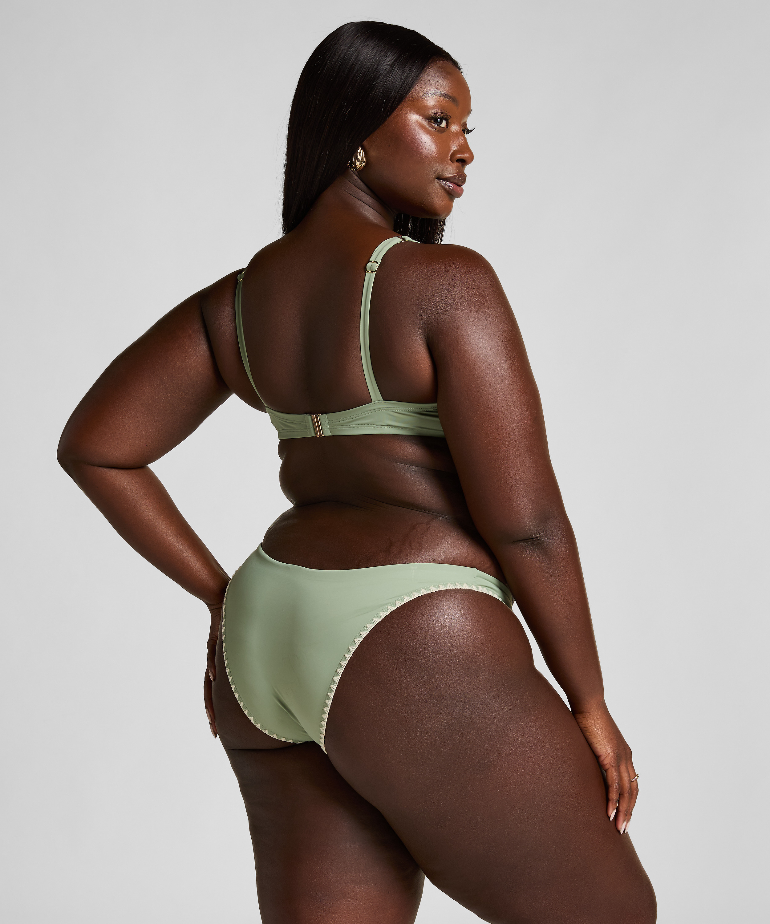 D&oacute;ł od bikini Joburg Highleg, Zielony, main