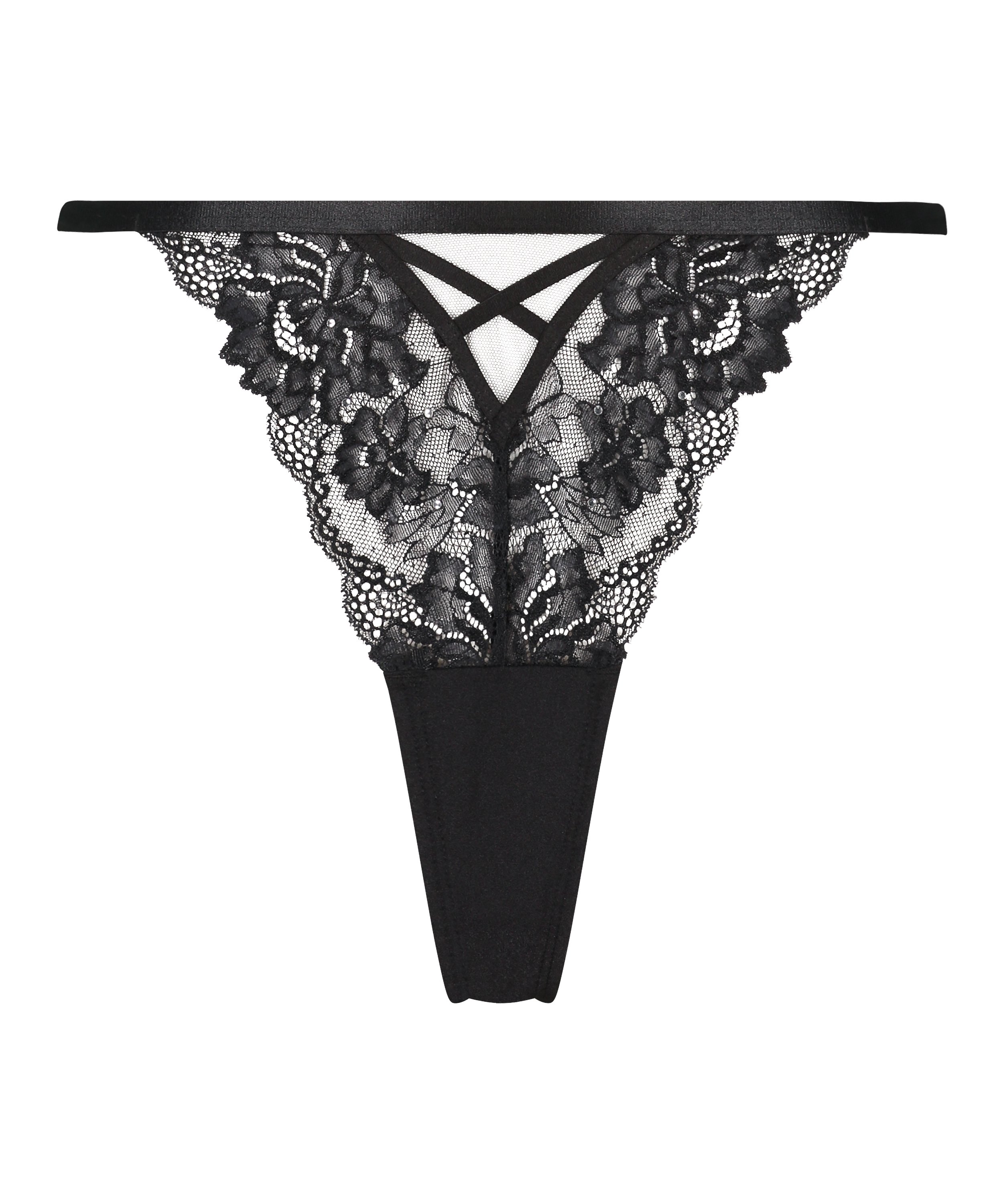 Stringi Gigi, Czarny, main