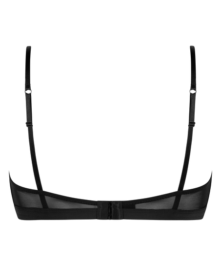 Bralette Stormi, Czarny