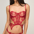 Gorset Olivia, Czerwony