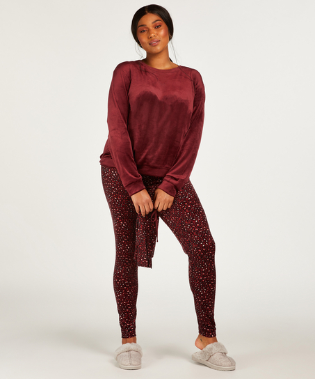 Piżama z torbą, Fioletowy