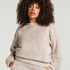 Top Snuggle Fleece, Szary