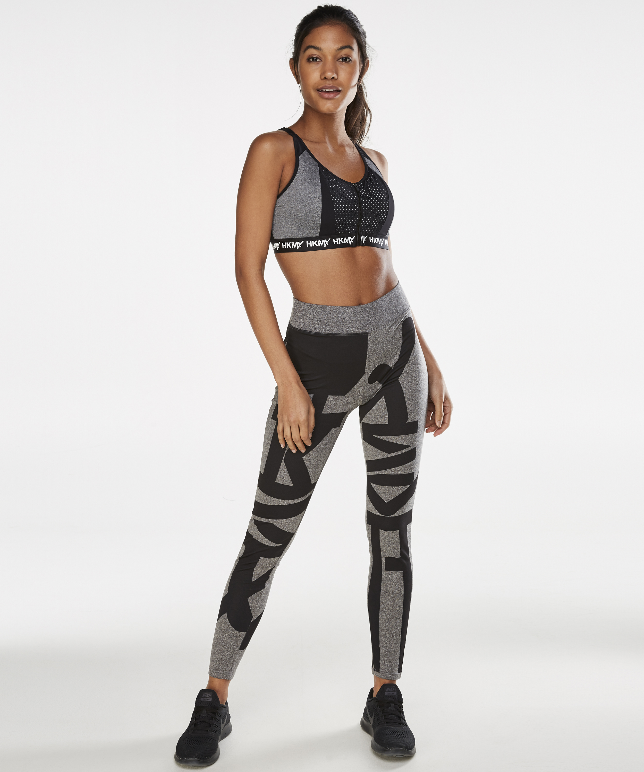 Biustonosz sportowy HKMX All Star Level 3, Szary, main