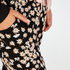 Petite Pyjama Pants Daisy, Czarny