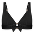 Triangle Bikini Top Luxe, Czarny