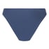 Majtki Bikini Wysoko Krojona Sardinia, Niebieski