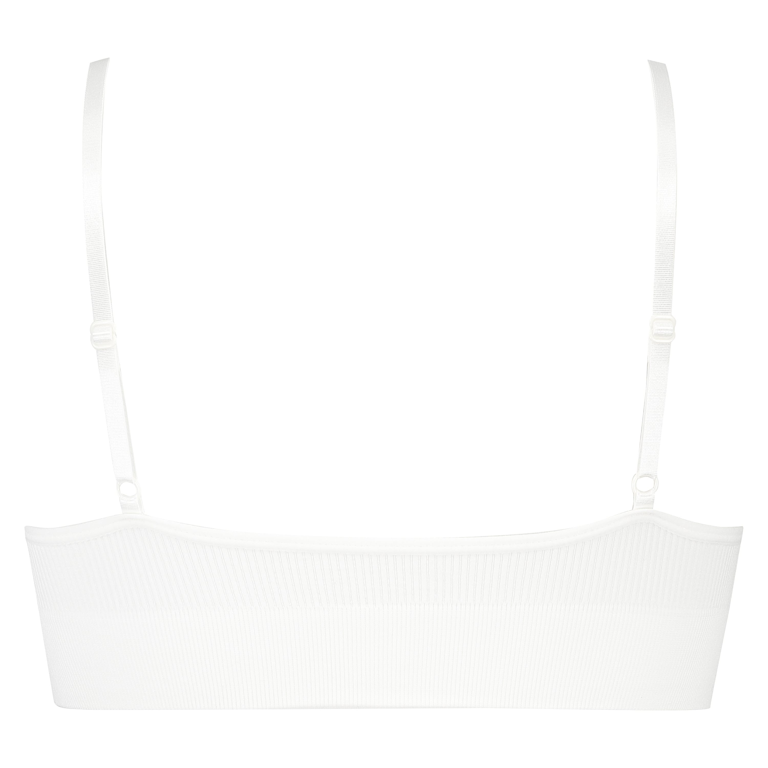 Seamless bralette, Biały, main