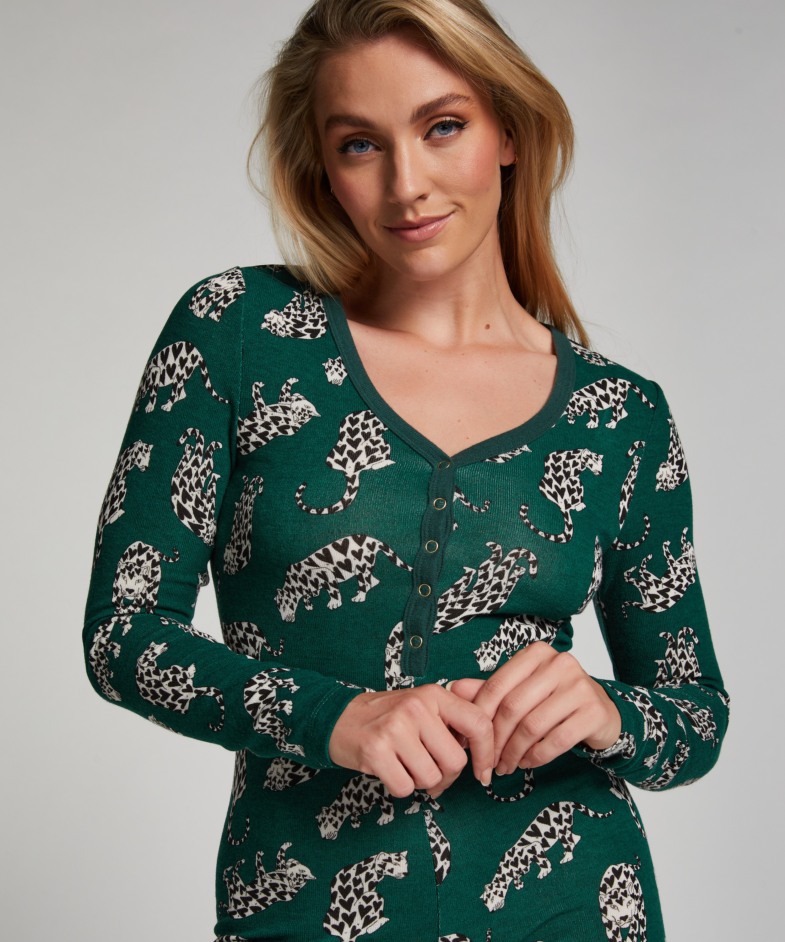 Kombinezon, Zielony, main