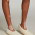 Cosy Ballerina Slippers, Biały