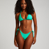 Majtki Bikini Wysoko Krojona Doha, Zielony